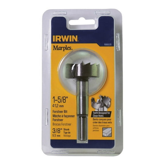 Irwin 1966935 1-5/8" Forstner Wood Boring Bit