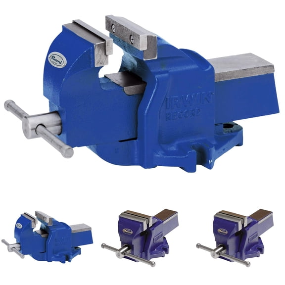 Irwin 1ZR Mechanics Vise 3-Inch, Steel, Multi, 3000 lbs Clamping Power