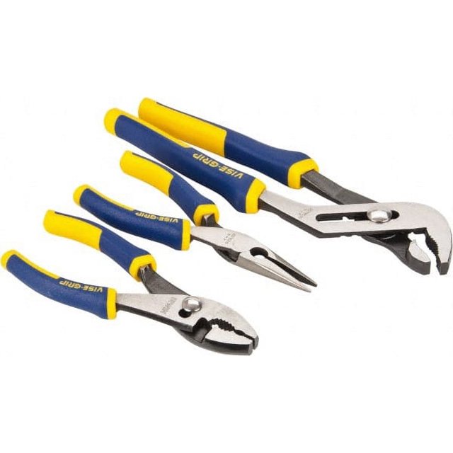 Irwin 3 Piece Plier Set Comes in Display Card