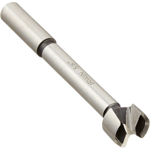 Irwin Forstner Drill Bit 42910 - High Precision, Round Shank - 5/8-Inch, 3/8-Inch Shank