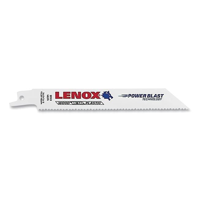 Irwin 433-20562610R General Purpose Bi-Metal Reciprocating Saw Blade, 6 x 0.75 in., 0.035 in. Thick, 10 TPI - Pack of 5