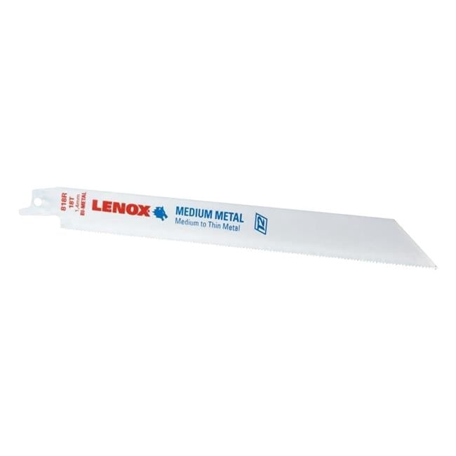 Irwin 433-20578818R Metal Cutting Reciprocating Saw Blade, 8 x 0.75 in., 0.035 in. Thick, 18 TPI