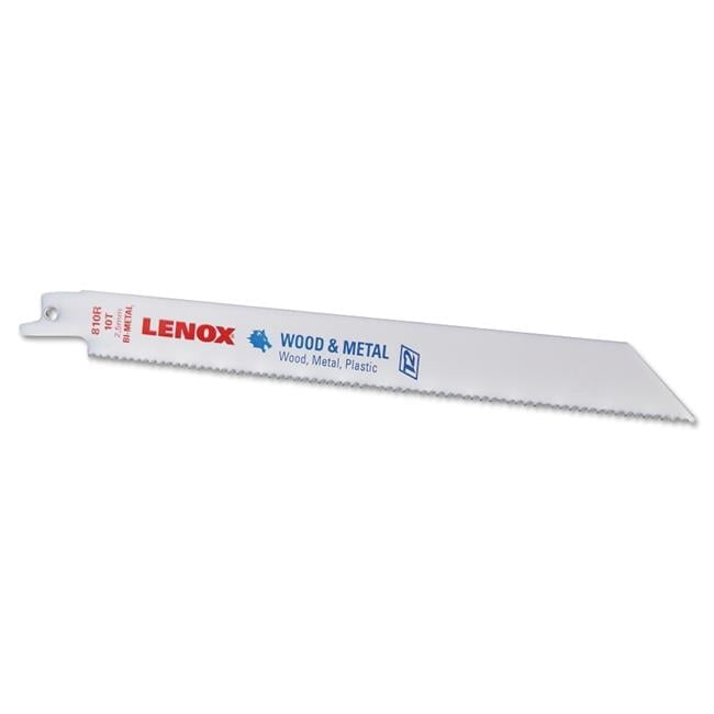 Irwin 433-20580810R General Purpose Bi-Metal Reciprocating Saw Blade, 8 x 0.75 in., 0.050 in. Thick, 10 TPI