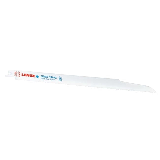 Irwin 433-20583110R General Purpose Bi-Metal Reciprocating Saw Blade, 12 x 0.75 in., 0.050 in. Thick, 0.71 TPI