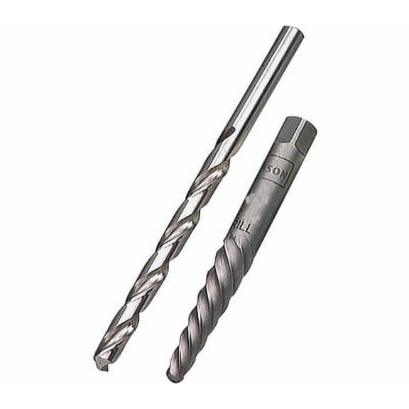Irwin 53704 EX-4 Spiral Screw Extractor And 1/4 Inch Drill Bit Combo Pack