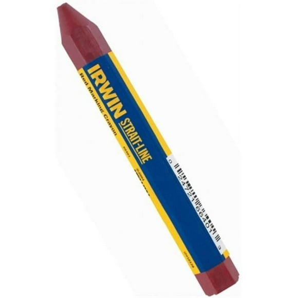 Irwin Industrial Tool 4-.50in. Red Lumber Crayon 66401ZR - Pack of 12