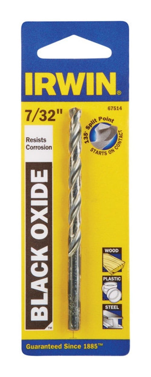 1PC Irwin Black Oxide Drill Bit