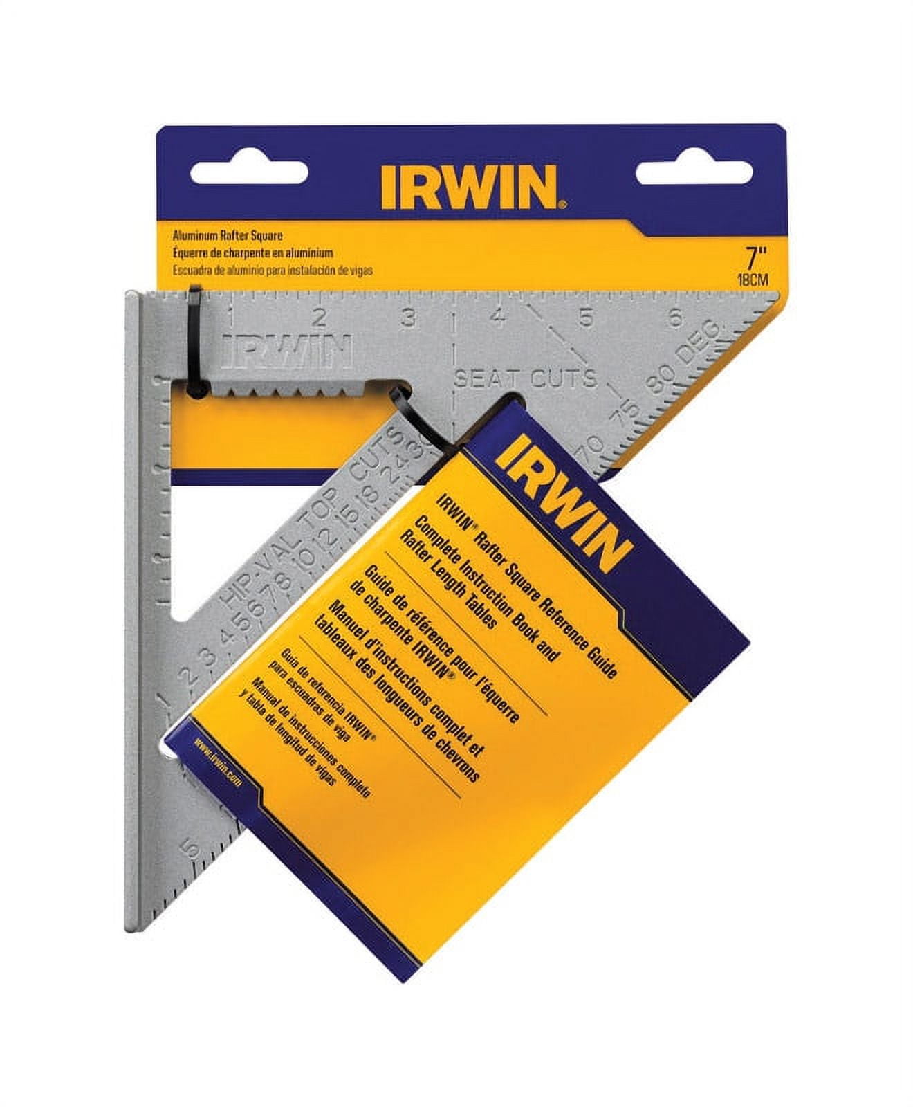 Irwin® Aluminum Framing Square, 16 x 24, 1/8, 1/10, 1/12, 1/16,  #IR-1794448 (6-Pkg)