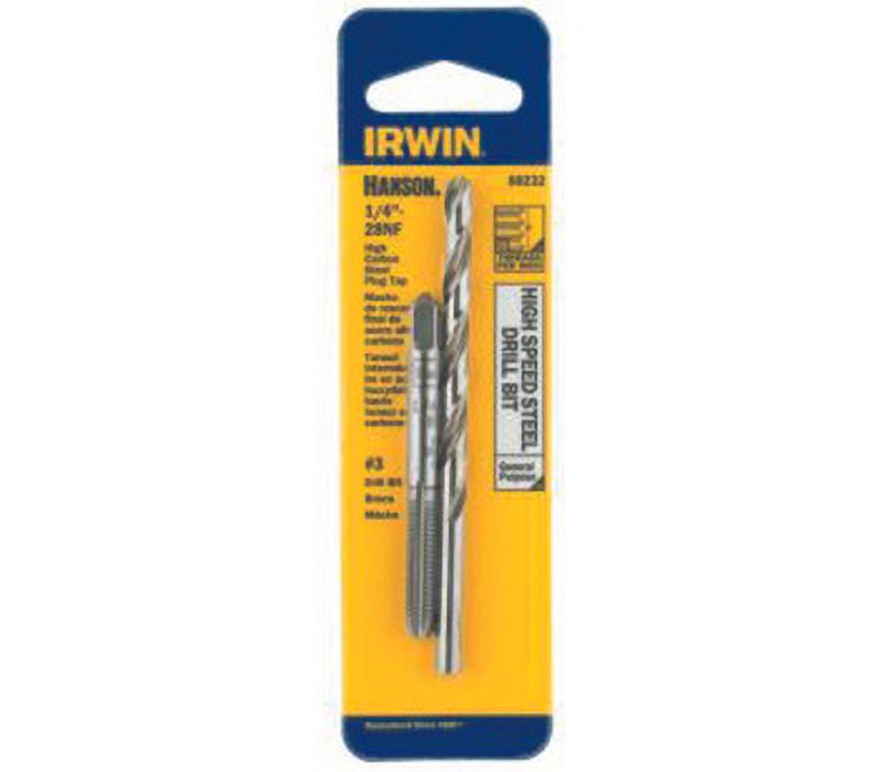 Irwin 80232 Hanson Tap and Drill Bit Set, Hcs/Hss