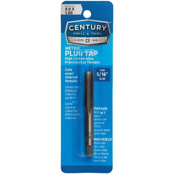 IRWIN 8336 - 9 mm-1.00 Hanson Metric HCS Plug Tap