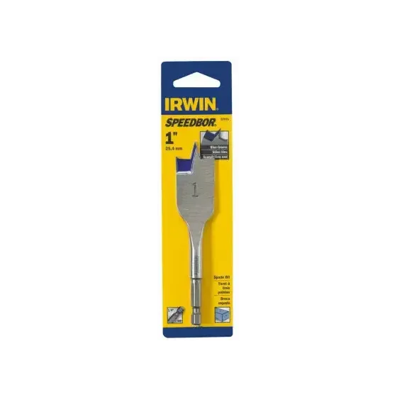 Irwin 87916 Speedbor 1 By 4 Inch Flat Wood Boring Spade Bit, Each