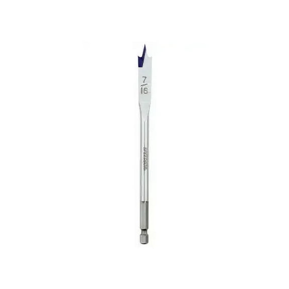 Irwin 88807 Speedbor 7/16 By 6 Inch Flat Wood Boring Spade Bit, Each