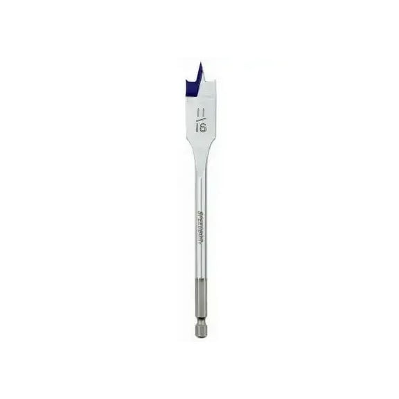 Irwin 88811 Speedbor 11/16 By 6 Inch Flat Wood Boring Spade Bit, Each