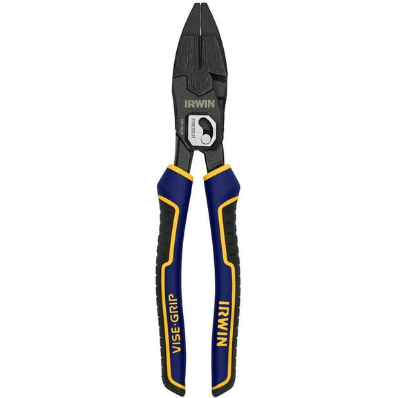 Irwin Industrial IRWIN 9.5" HIGH LEVERAGE LINEMAN'S PLIERS