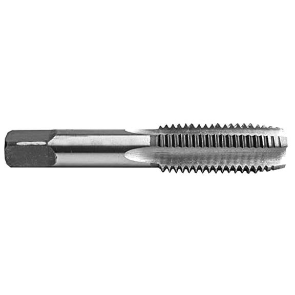 Century Drill & Tool 95114 High Carbon Steel Fractional Plug Tap, 9/16-18 NF