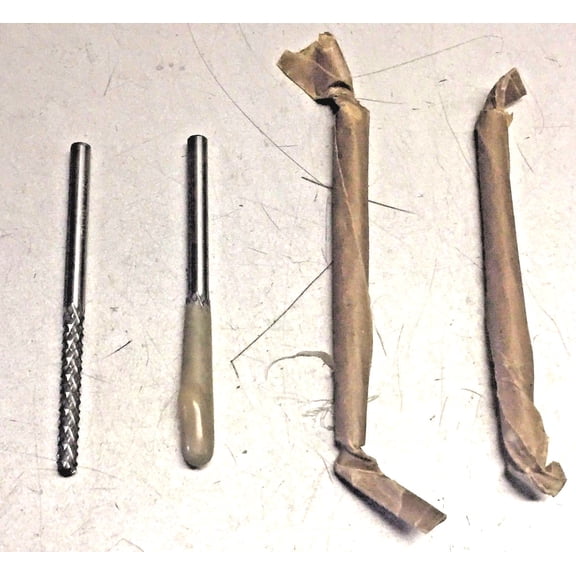 Irwin Dremel Type # 562 Carbide, 1/8", Rotozip,25 Pcs,Wall Tile,Cement Board,New