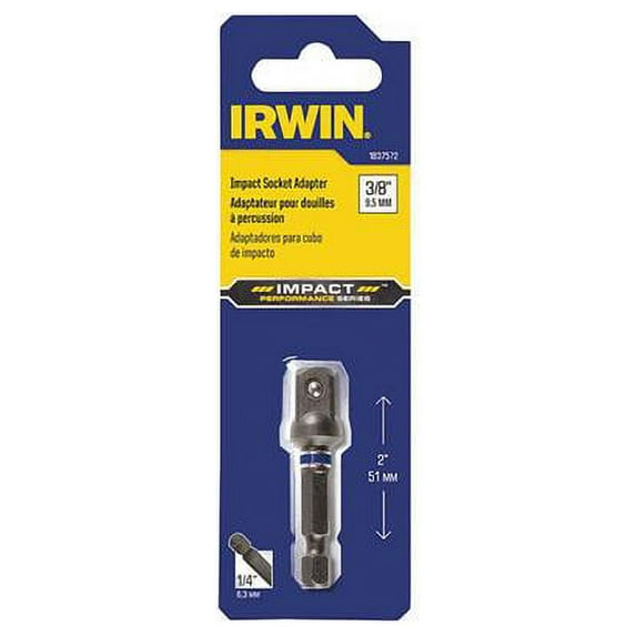 Irwin Hannson AHN-1837575 0.37 in. Socket Adapter