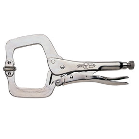 Irwin/Hanson 18SP 18" Locking C-Clamp with Swivel Pads