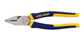 Irwin/Hanson 2078208 Vise-Grip 8" ProPliers Linemans Pliers w/ Wire Cutter