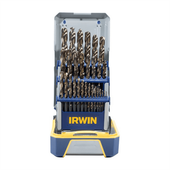 Irwin/Hanson 3018006B 29pc Turbomax Metal Index Drill Bit Set