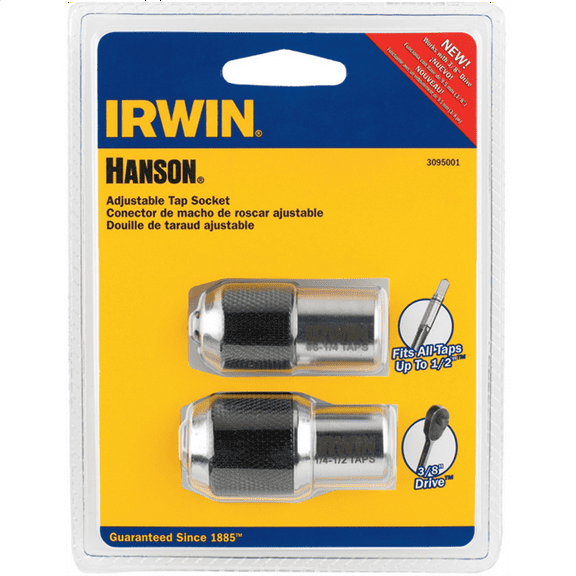 Irwin/Hanson 3095001 2 Piece Adjustable Tap Socket