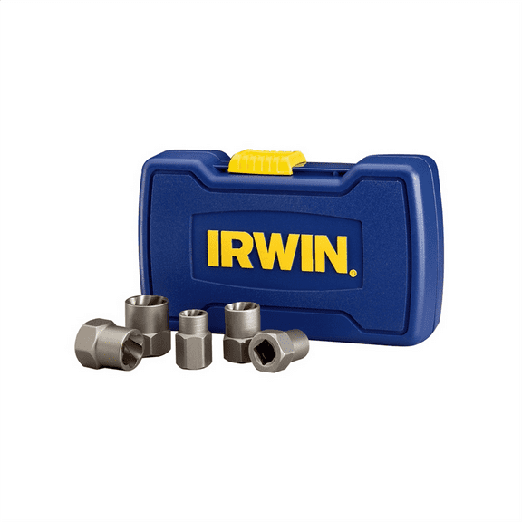 Irwin/Hanson 394001 5 Piece BOLT-GRIP Bolt Extractor Base Set
