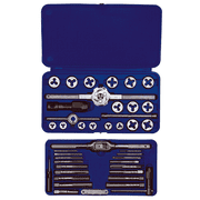 Irwin Hanson 41-pc Machine Screw / Fractional Tap & Hex Die Set