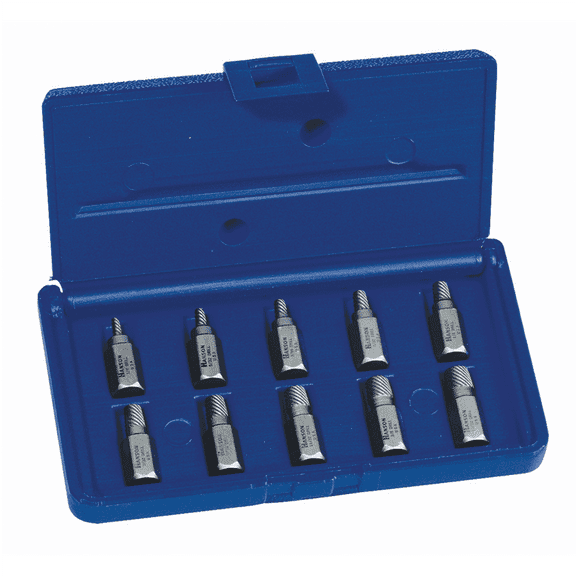 Irwin/Hanson 53226 10pc Hex Head Multi-Spline Extractor Set