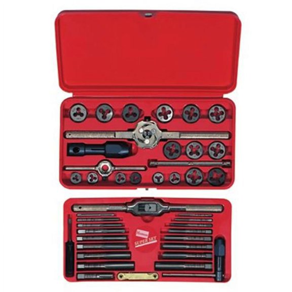 Irwin Hanson 585-26317 Set Tap&Die 41Pc Metrichanson Thread Tap