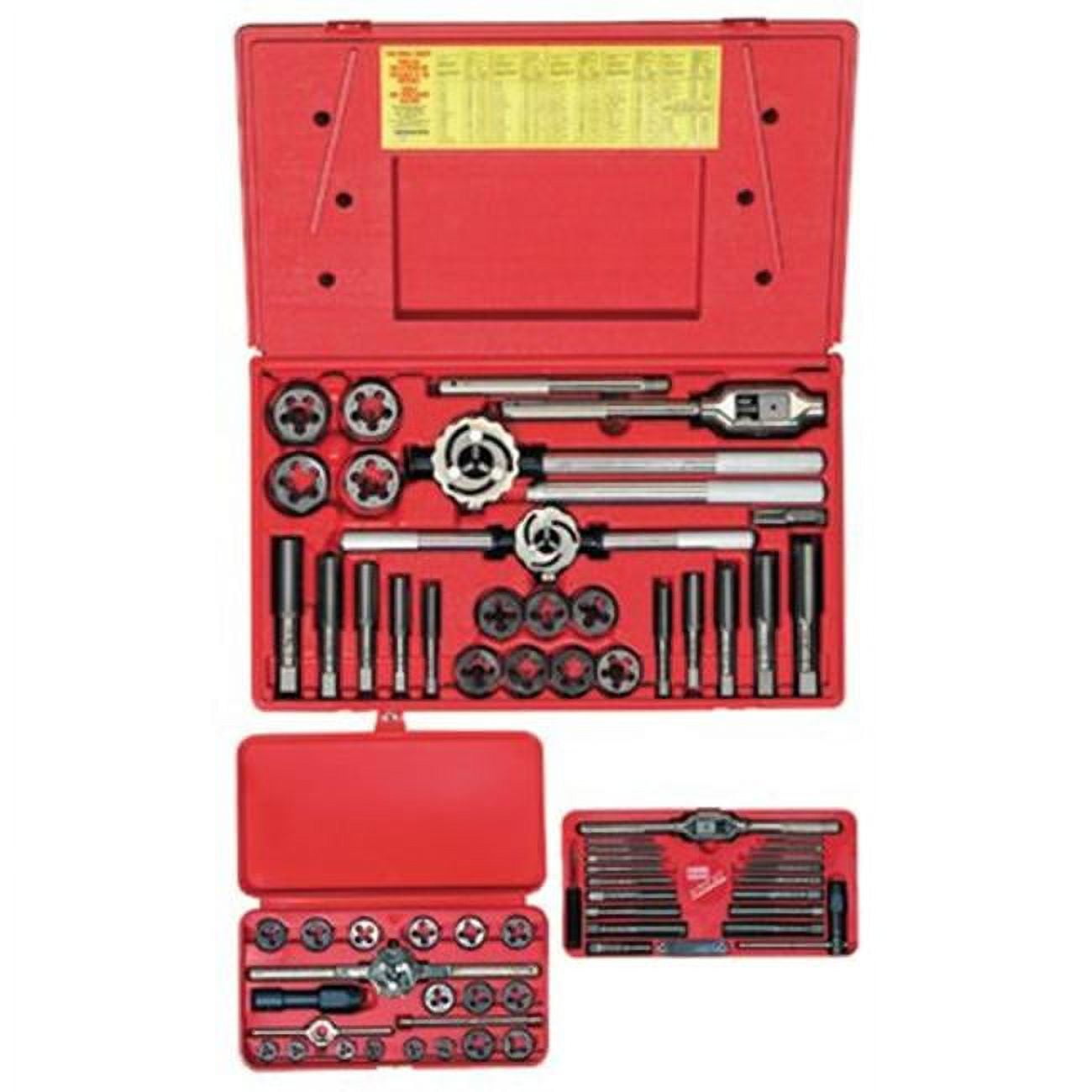 Irwin Hanson 585 97606 Set Tap Die 4 1 Hex Hanson 66Pc 4 1Th Walmart