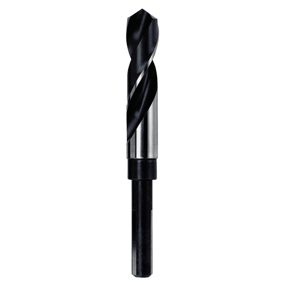 Irwin Hanson HAN90174 High Speed Steel, 1/2-Inch Reduced Shank, 6-Inch Long, 1-5/32-Inch Silver and Deming Dril