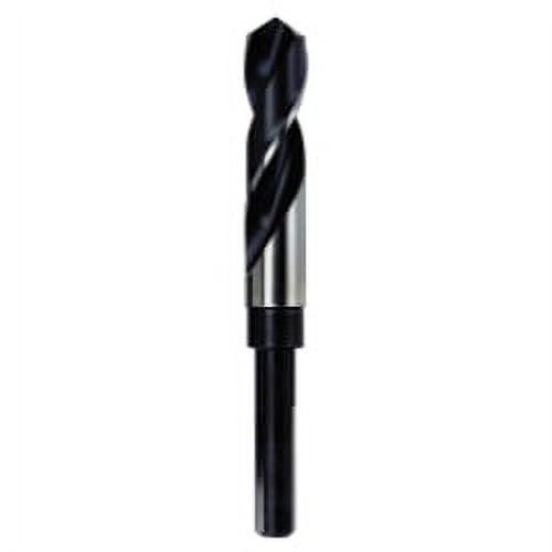 Irwin Hanson HAN91135 Silver and Deming High Speed Steel Fractional 1/2-Inch Reduced Shank 33/64-Inch Drill Bit, 3-Inch Twist and 6-Inch Overall Length