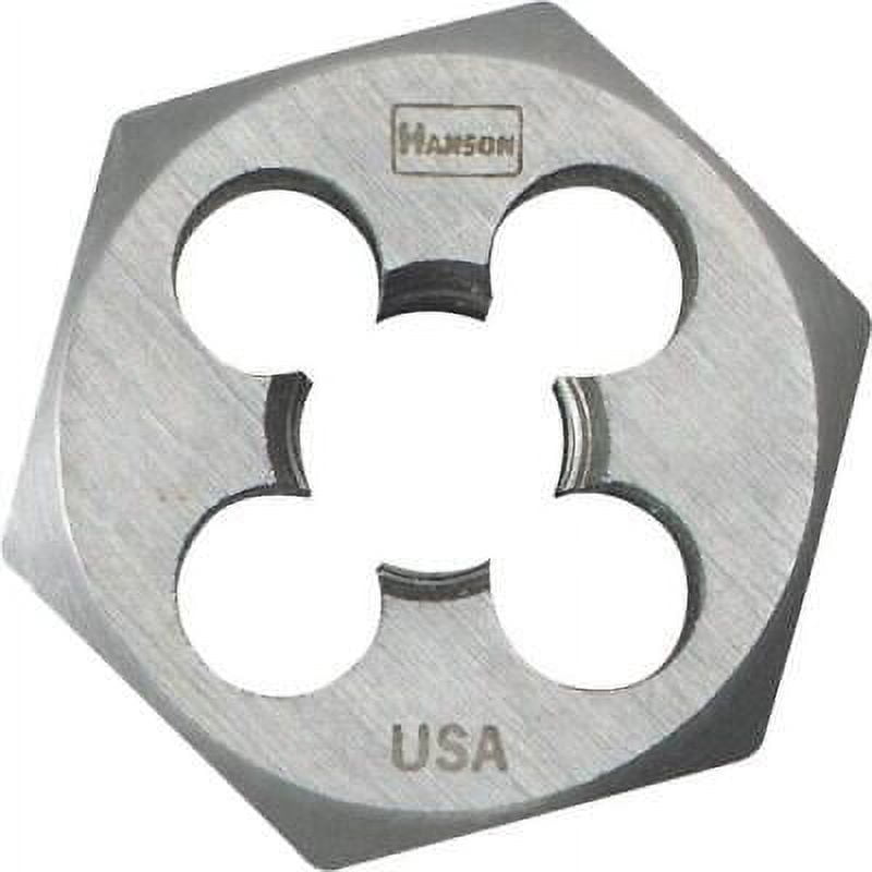 Irwin Hanson High Carbon Steel SAE Hexagon Die 3/8 In.-18NPT 1 Pc