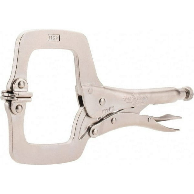 Irwin IRHT82586 11SP ViseGrip 11" CClamp Locking Pliers with Swivel