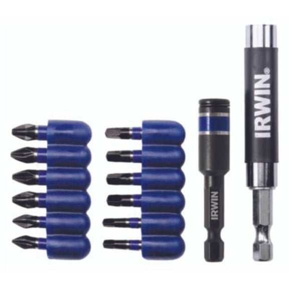 Irwin IWAF1314 1840314 Impact Drive Guide Set, 14-Piece, Steel, Black Oxide