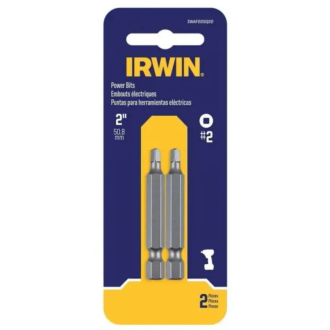 Irwin Tools #2 Phillips Power Bit - 3-1/2 Inch Length, 1/4 Inch Shank, For High-Torque Drills & Drivers - View #2