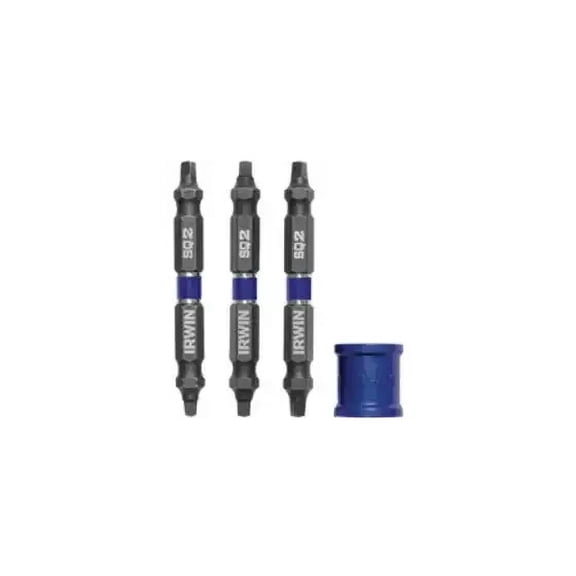 Irwin IWAF32DESQ23 Bit Impact De Sq2 3Pk 2-1/2 Inch 3 Pack, Each
