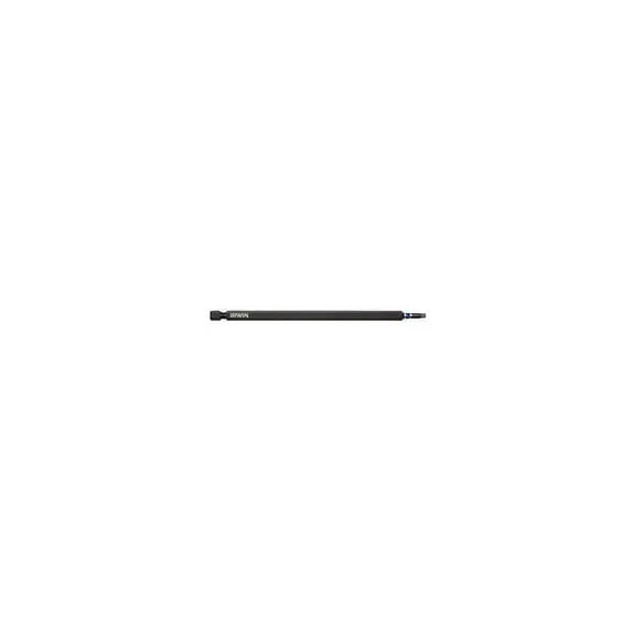 Irwin IWAF36SQ2 1837483 Power Bit #2 Drive Square Recess Drive 1/4 in Shank Hex Shank 6 Inch S2 Steel, Each