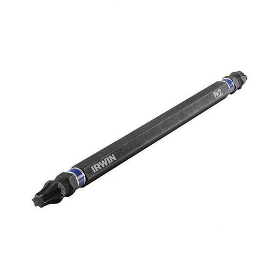 Driver Impact Bit Dbl End T25/#2 Ph X 6", PartNo 1892040, by Irwin, Single Unit