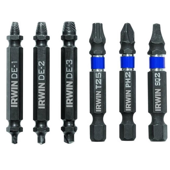 Irwin Industrial 2467447 Impact Screw Extract - 6 Piece