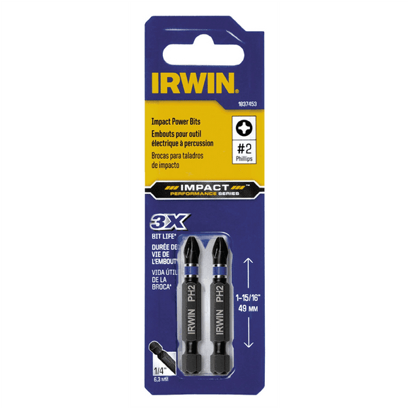 Irwin Industrial Phillips Impact Bit No. 2