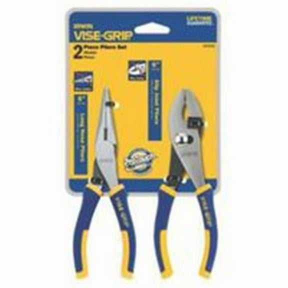 Irwin Industrial Plier Set 6In/6In 2Pc Vise Grp 2078702