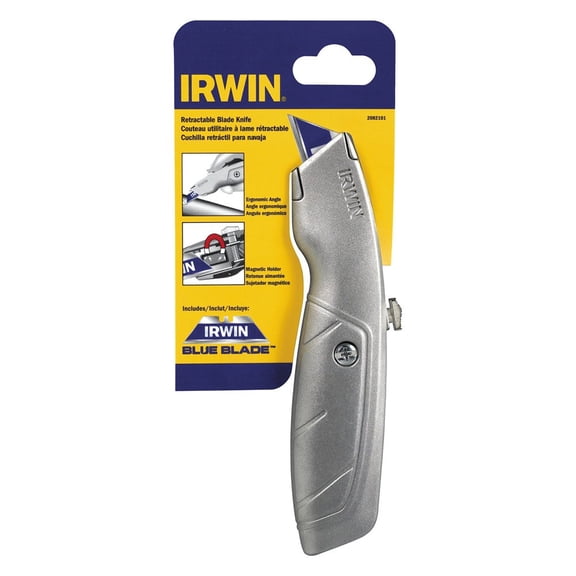 Irwin Industrial STANDARD RETRACTABLE UTILITY KNIFE