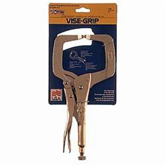 Irwin Industrial Tool 11in. Regular Tips Locking C Clamps 19