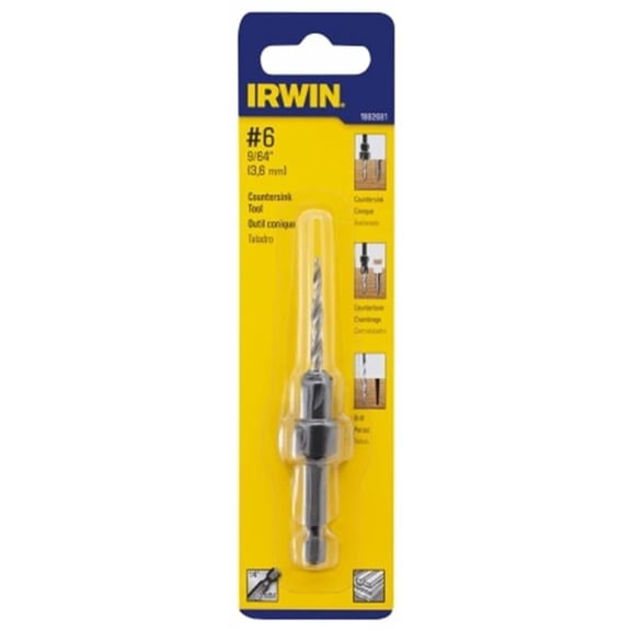 Irwin Industrial Tool 1882781 Countersink No.6 Tool