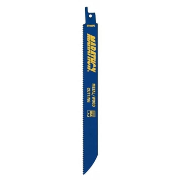 Irwin Industrial Tool 5 Count 8 in. 10 TPI Metal & Wood Cutting Reciprocat