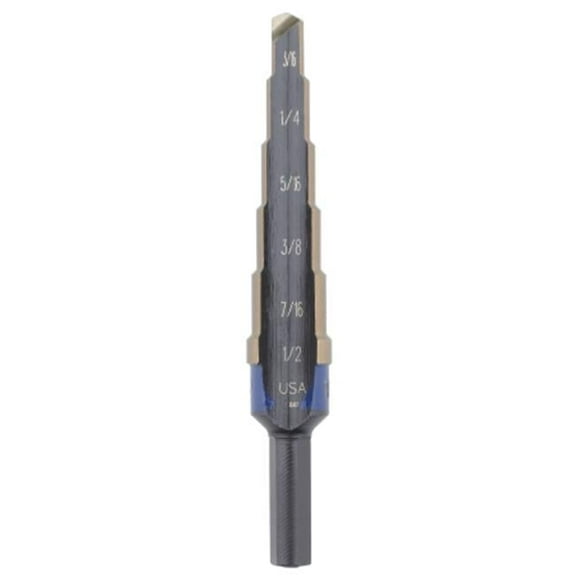 Irwin Industrial Tool 6 Hole Cobalt Step Drill