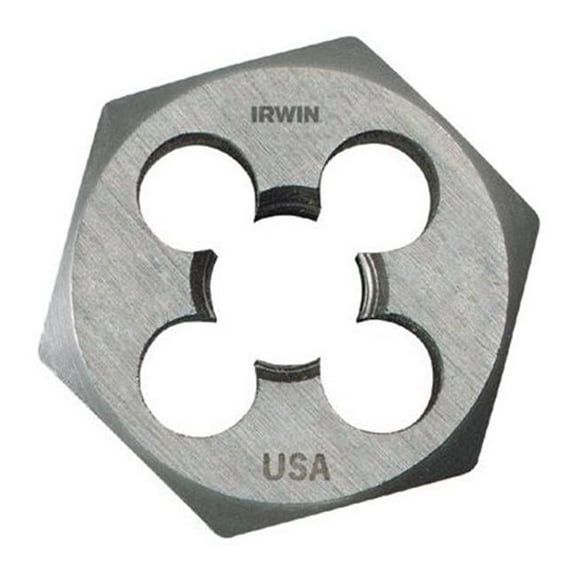 Irwin Industrial Tool Co.  14MM-2MM High Carbon Steel Metric Hexagon Die 1.44 Across Flat