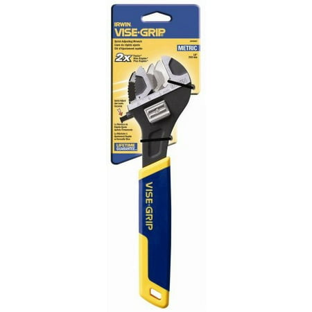 Irwin Industrial Tools 2078607 10-Inch Metric Quick Adjusting Wrench