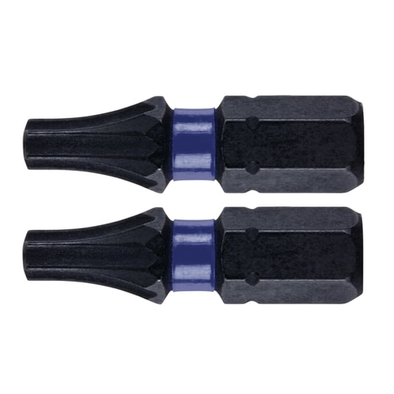 Irwin Torx T20 x 1 in. L Impact Insert Bit Steel 2 pc.